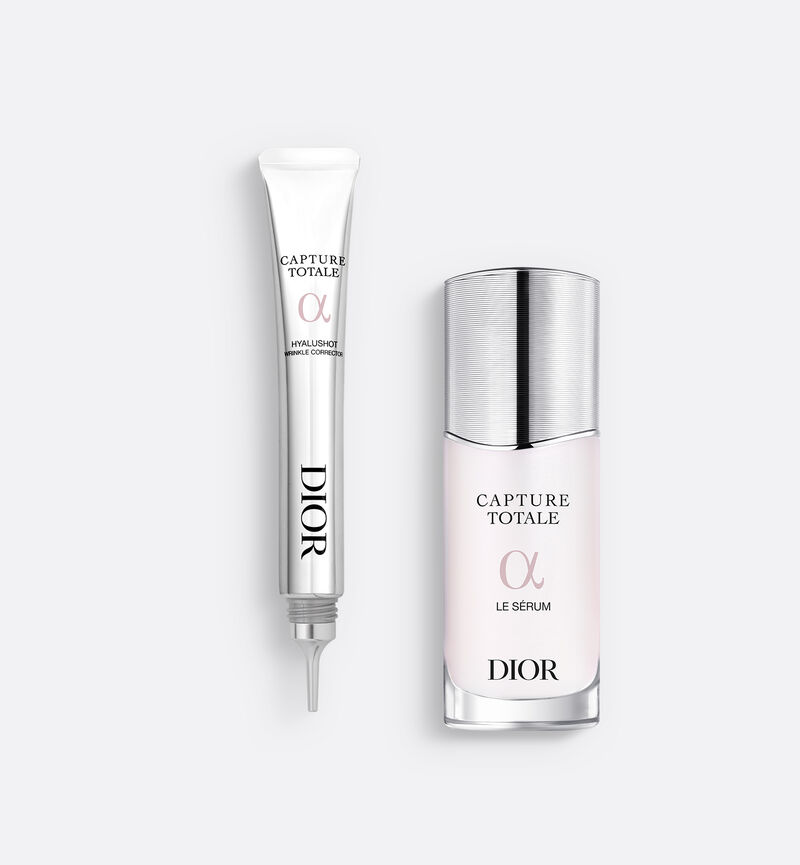 Anti-Aging Skincare Duo - Capture Totale Wrinkle Corrector and Serum